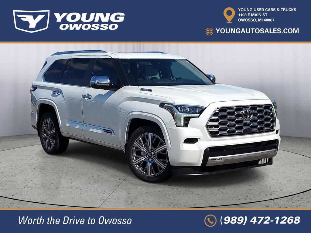 Used 2025 Toyota Sequoia Capstone AWD/4WD 360° Tour
