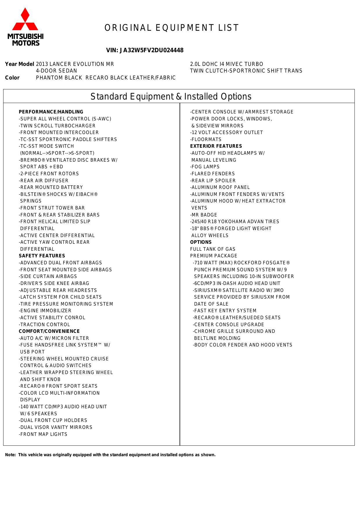 Used 2013 Mitsubishi Lancer Evolution MR image 5