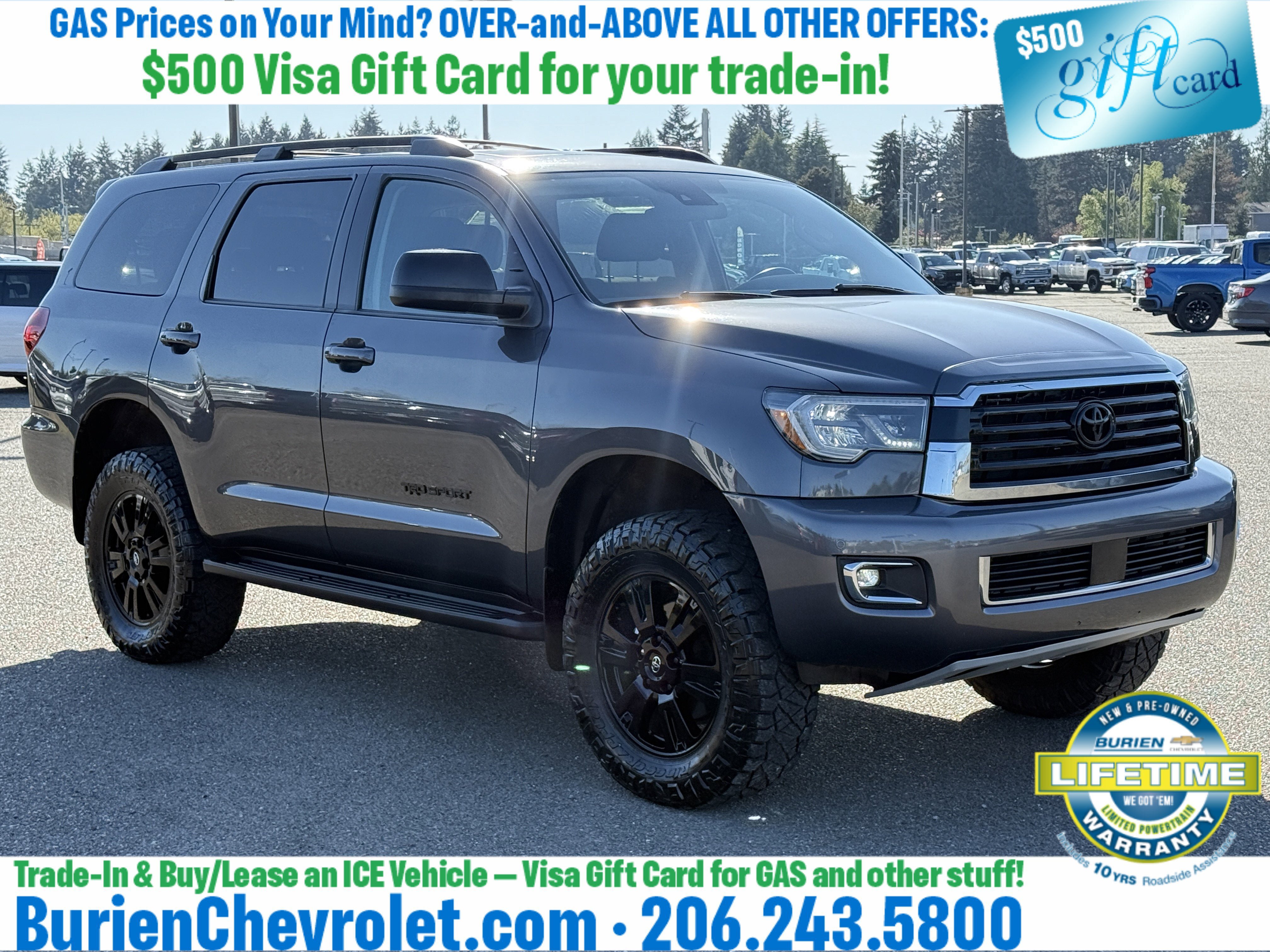 Used 2022 Toyota Sequoia TRD Sport AWD/4WD image 7
