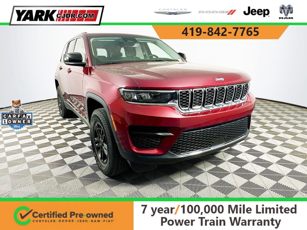 Certified 2023 Jeep Grand Cherokee Laredo w/ Luxury Tech Group I