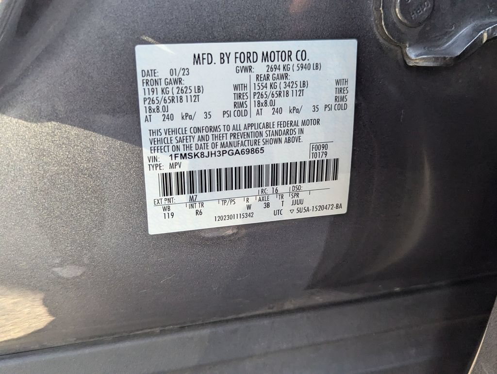 Used 2023 Ford Explorer Timberline w/ Timberline Technology Package AWD/4WD image 31