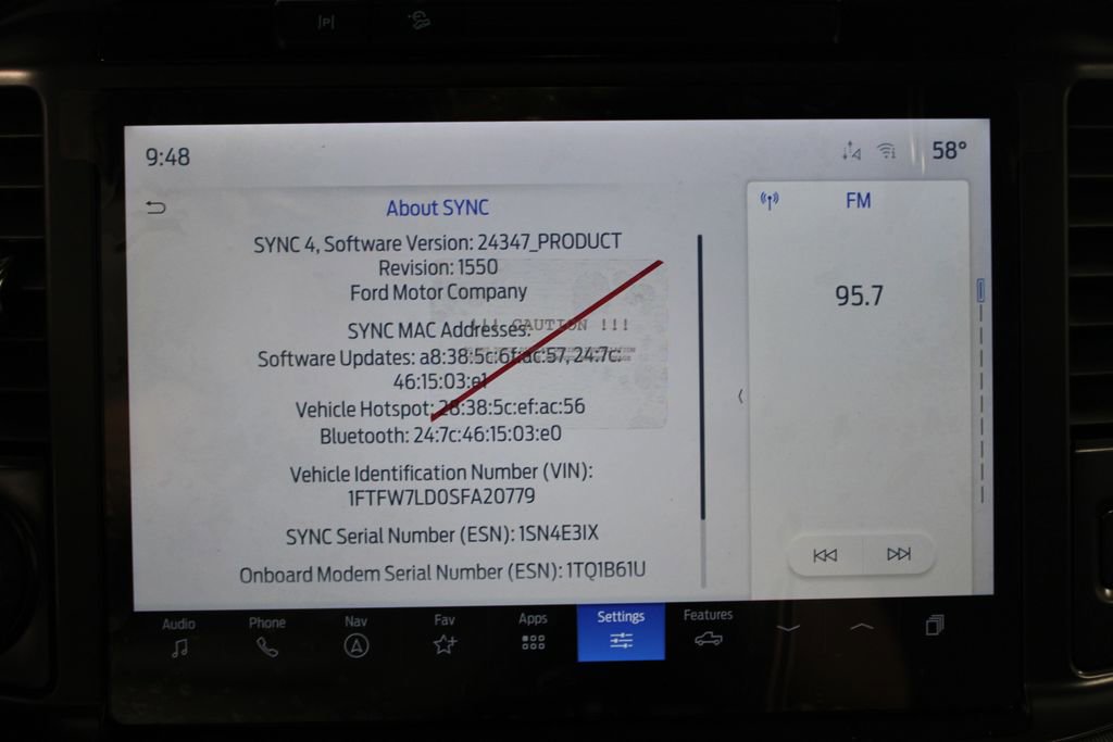 New 2025 Ford F150 Platinum w/ Equipment Group 702A High image 57