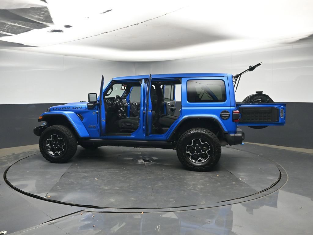 Used 2021 Jeep Wrangler Unlimited Rubicon 4xe w/ Cold Weather Group AWD/4WD image 46