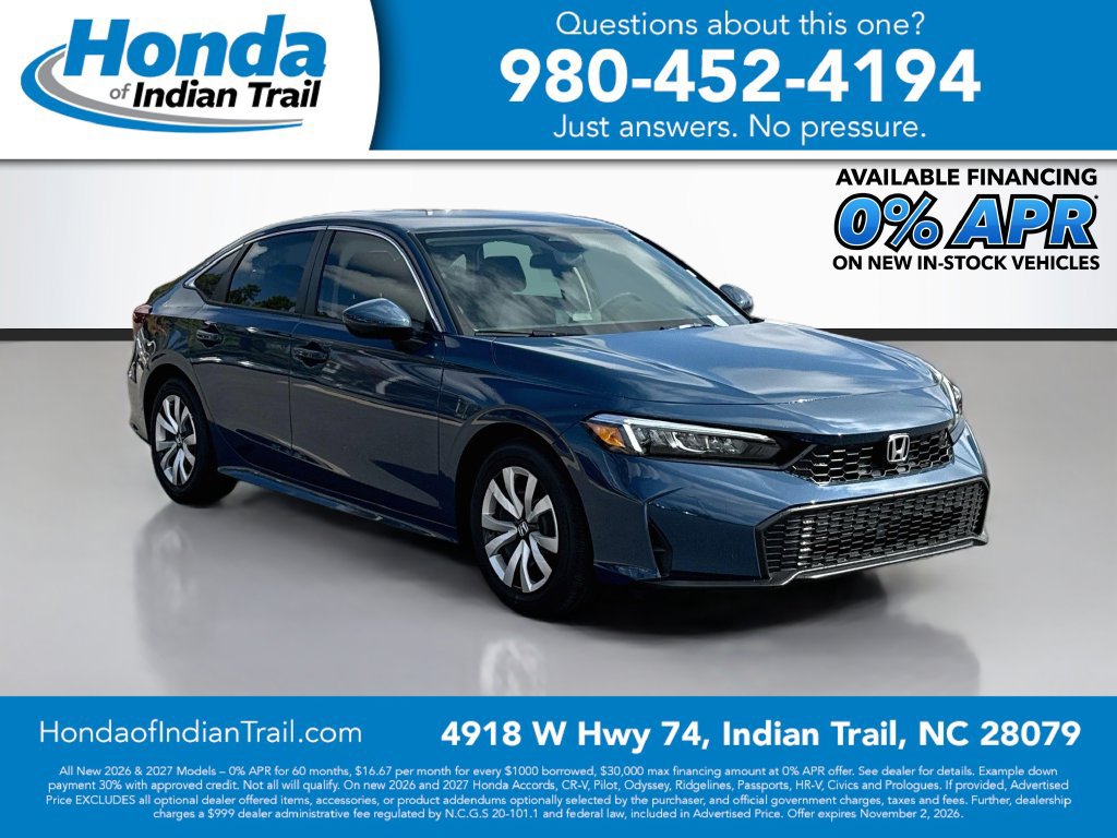 Used 2026 Honda Civic LX
