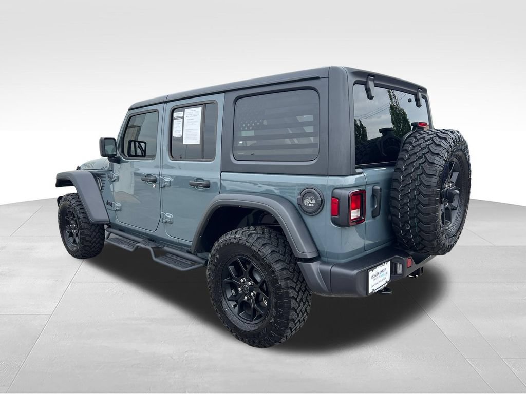 Used 2025 Jeep Wrangler Unlimited Sport AWD/4WD image 3