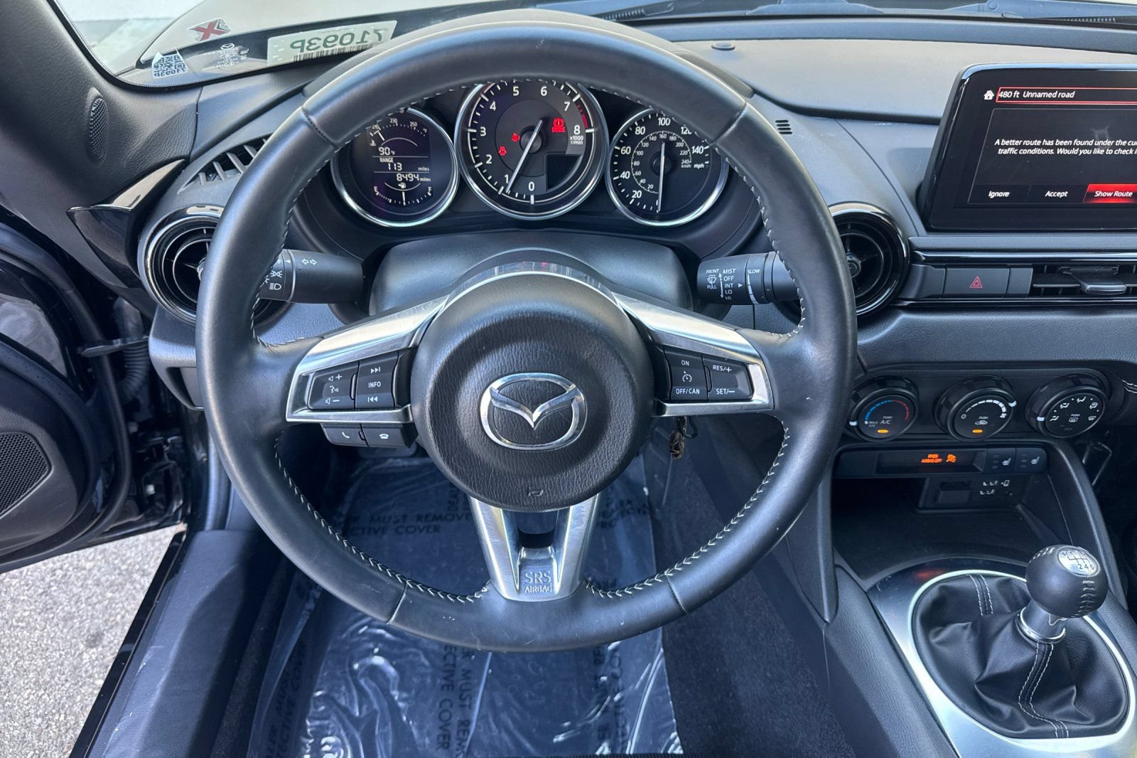 Used 2021 MAZDA MX-5 Miata Club w/ Appearance Package RWD image 14