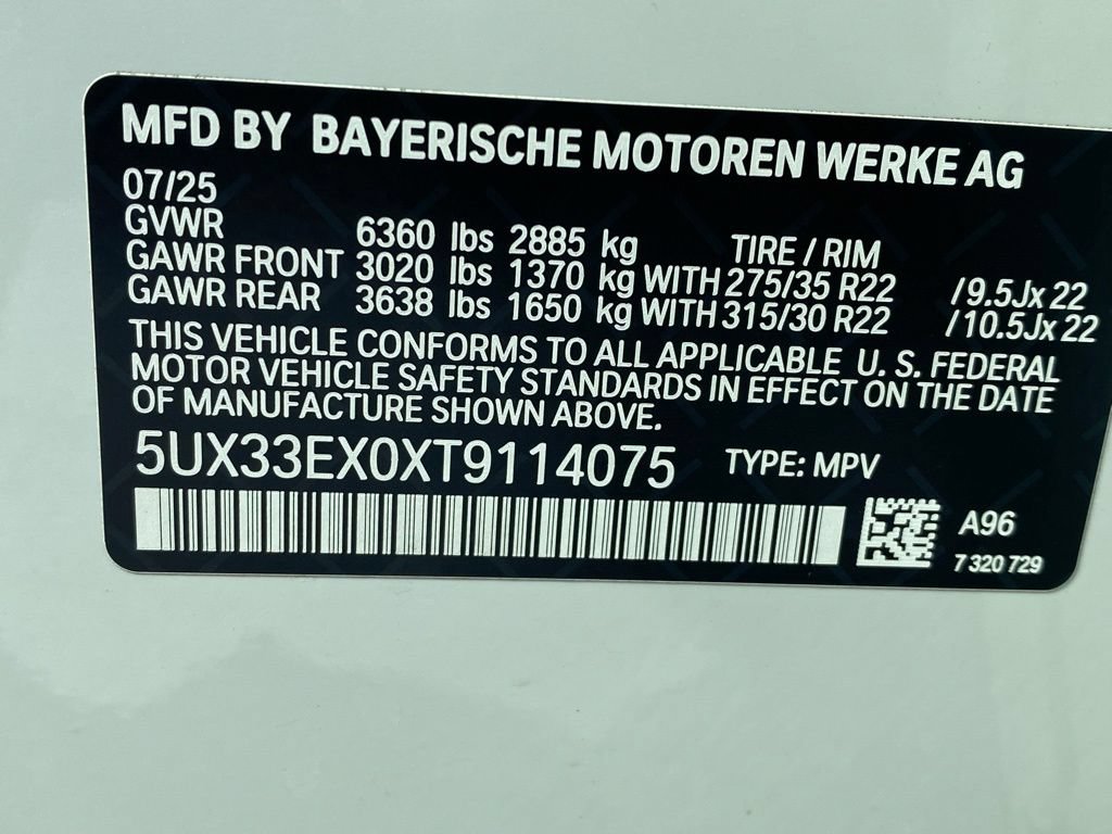 Used 2026 BMW X6 xDrive40i w/ Climate Comfort Package AWD/4WD image 32