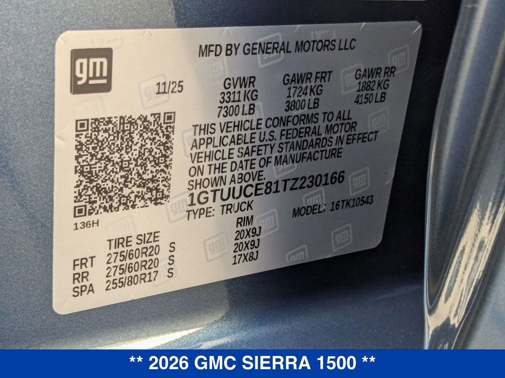 New 2026 GMC Sierra 1500 Elevation w/ Elevation Premium Package image 38