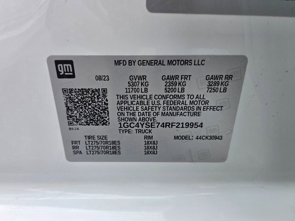 Used 2024 Chevrolet Silverado 3500 W/T w/ WT Convenience Package image 31