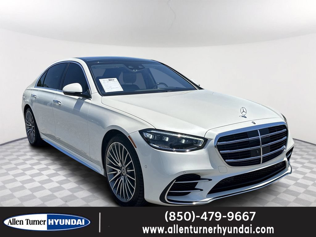 Used 2021 Mercedes-Benz S 580 4MATIC Sedan image 1