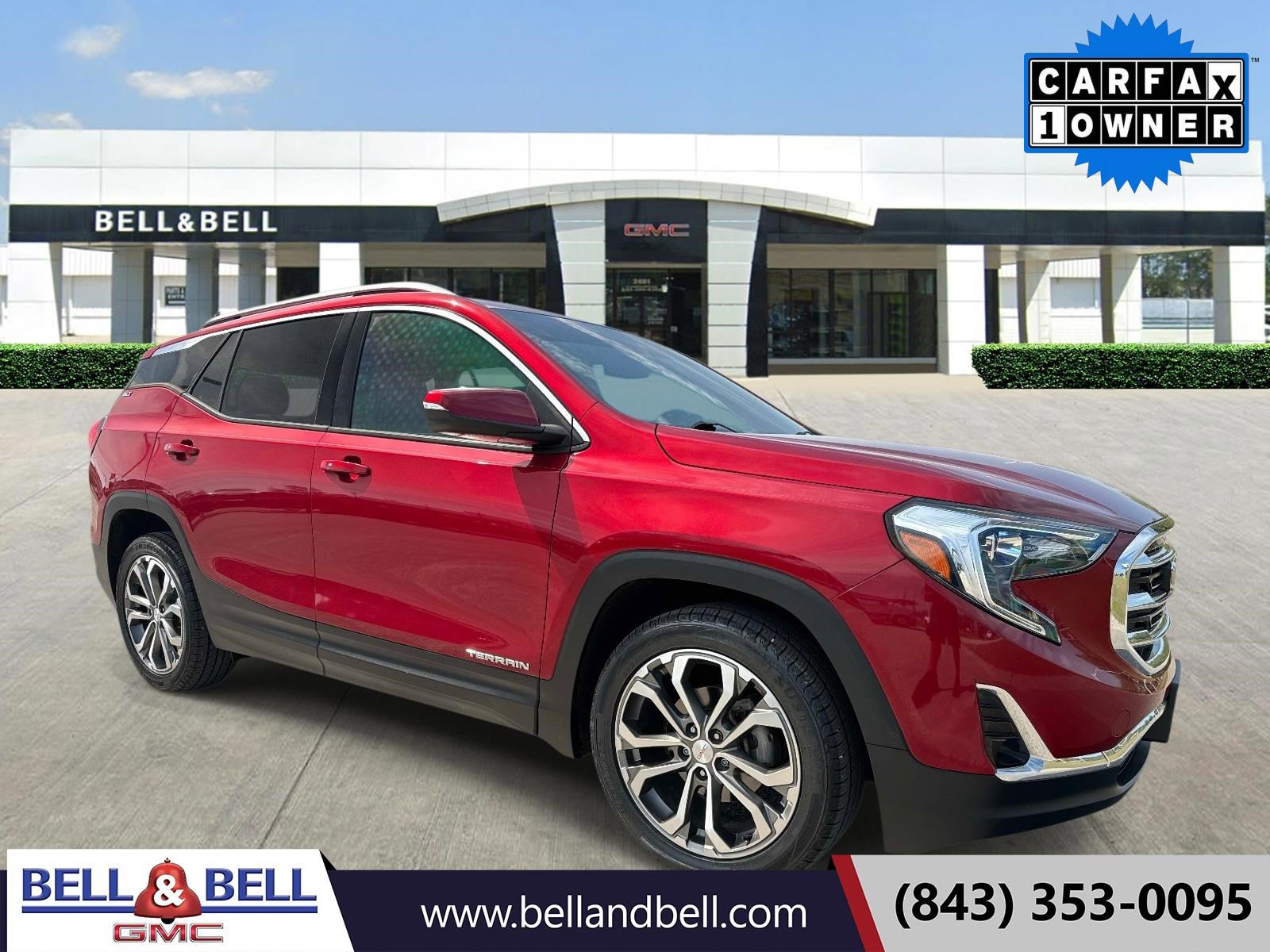 Used 2021 GMC Terrain SLT w/ Infotainment Package II FWD image 1