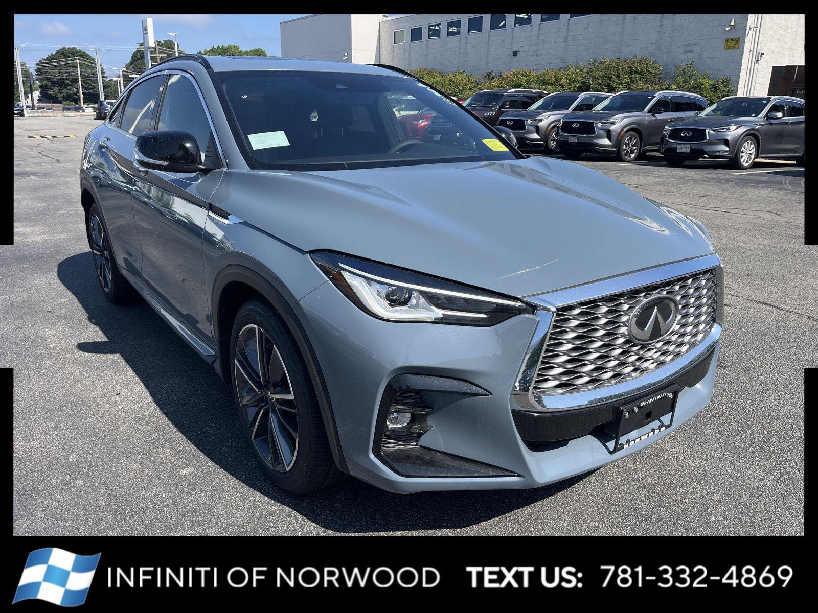New 2025 INFINITI QX55 Luxe w/ Cargo Package