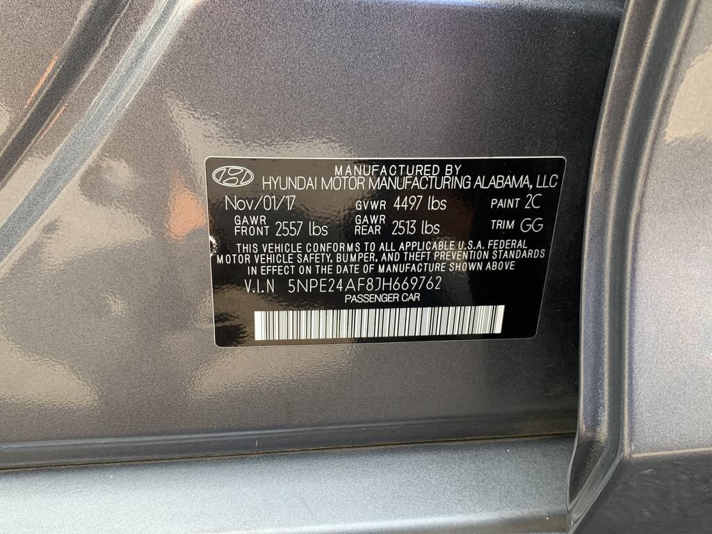 Used 2018 Hyundai Sonata SE FWD image 40
