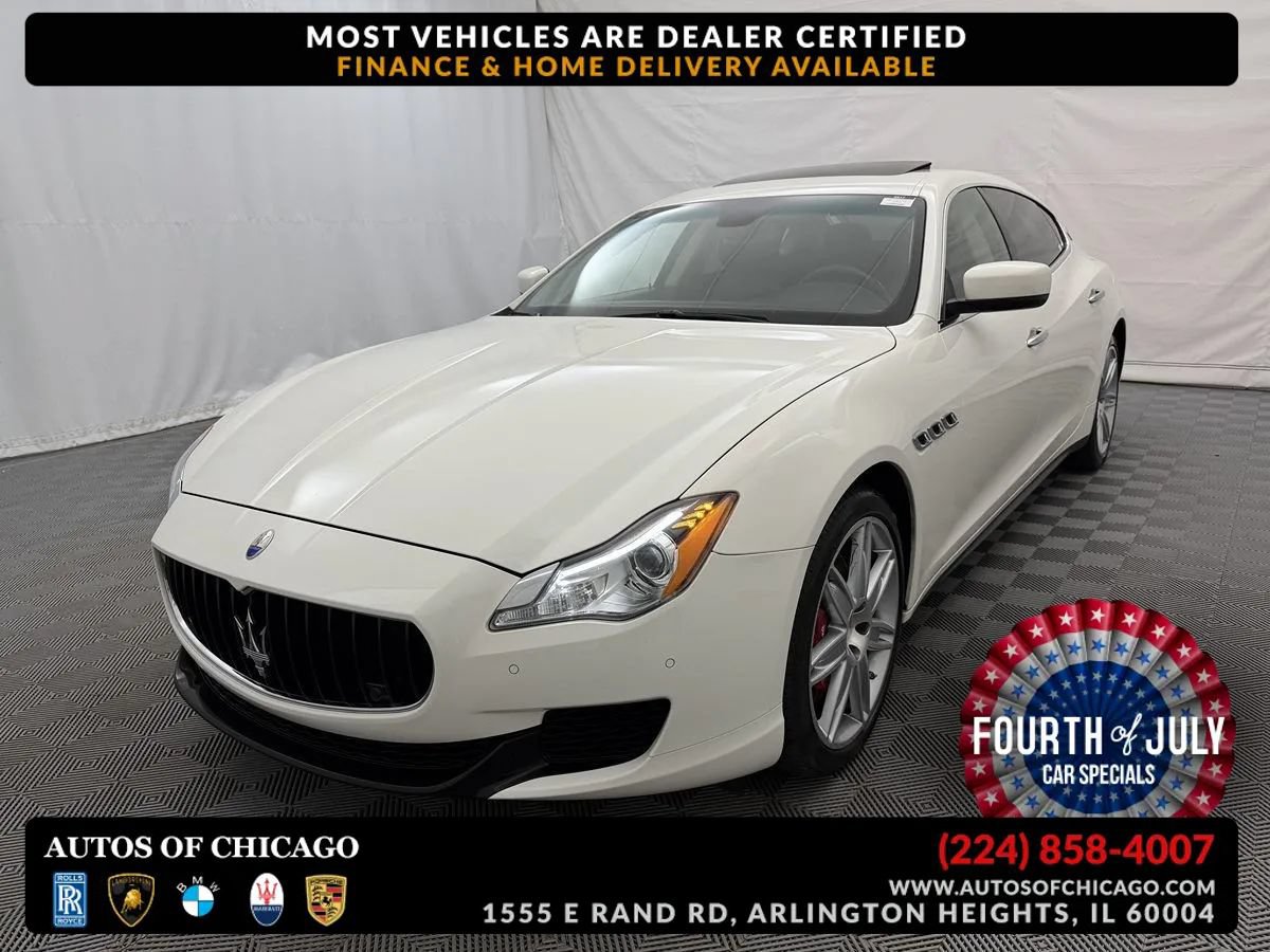 Used 2014 Maserati Quattroporte S Q4 AWD/4WD image 1