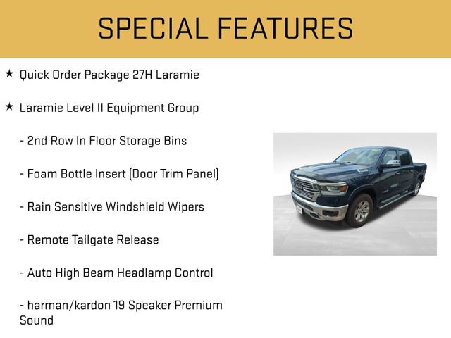 Used 2022 RAM 1500 Laramie AWD/4WD image 6