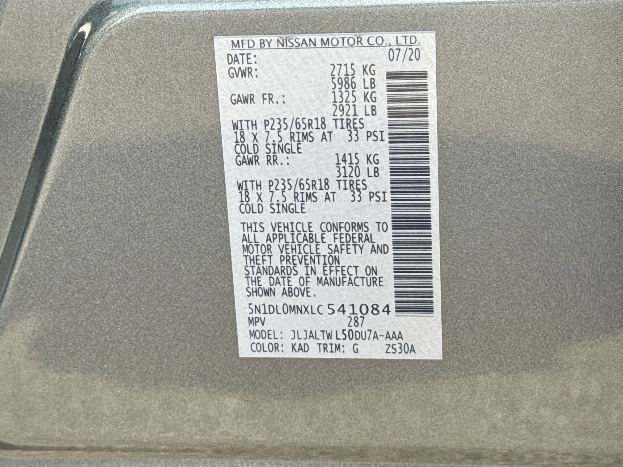 Used 2020 INFINITI QX60 Luxe w/ Essential Package image 46