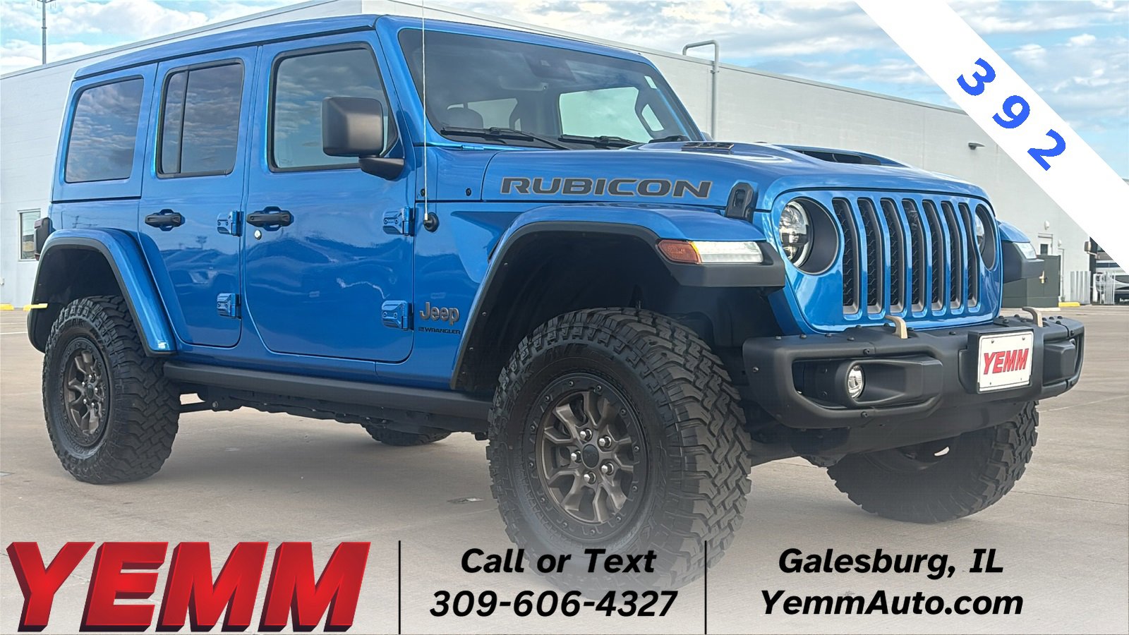 Used 2023 Jeep Wrangler Unlimited Rubicon 392 w/ Trailer Tow Package