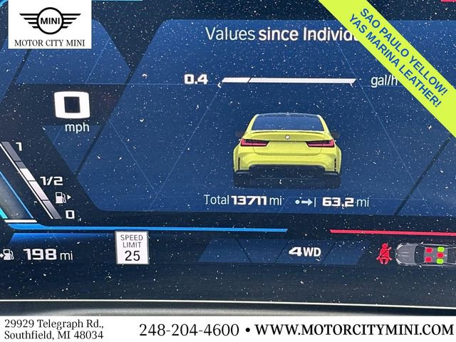 Used 2024 BMW M3 Competition w/ M Carbon Exterior Package image 24