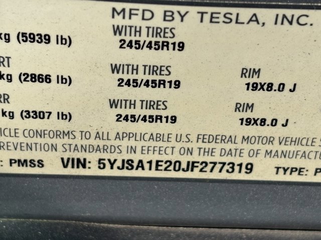 Used 2018 Tesla Model S P100D image 25