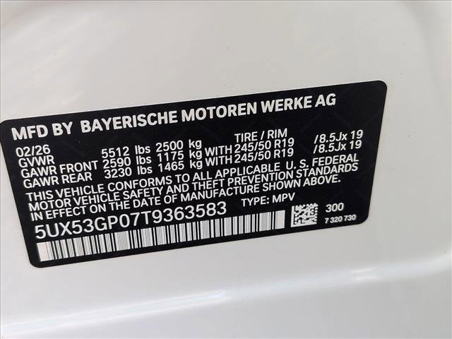 New 2026 BMW X3 xDrive30 image 18