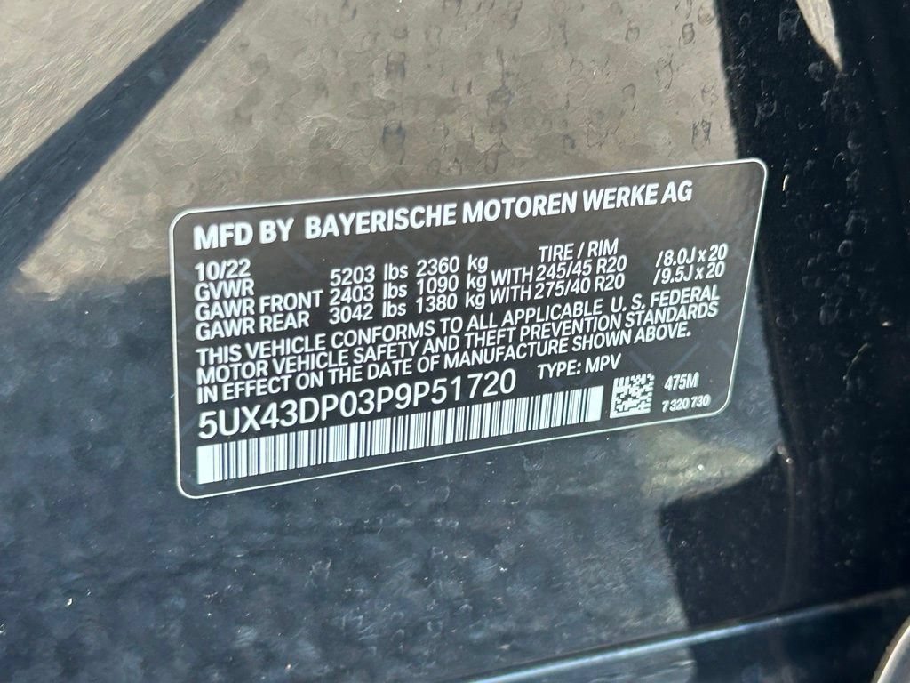 Used 2023 BMW X3 sDrive30i w/ M Sport Package RWD image 57