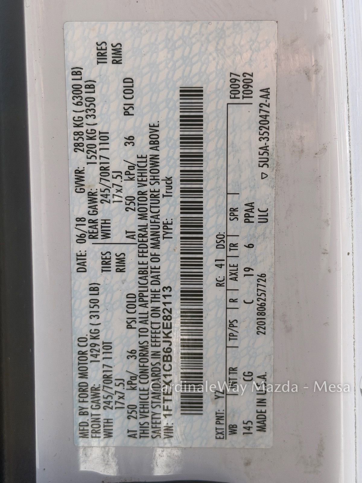 Used 2018 Ford F150 XL w/ Equipment Group 101A Mid image 29