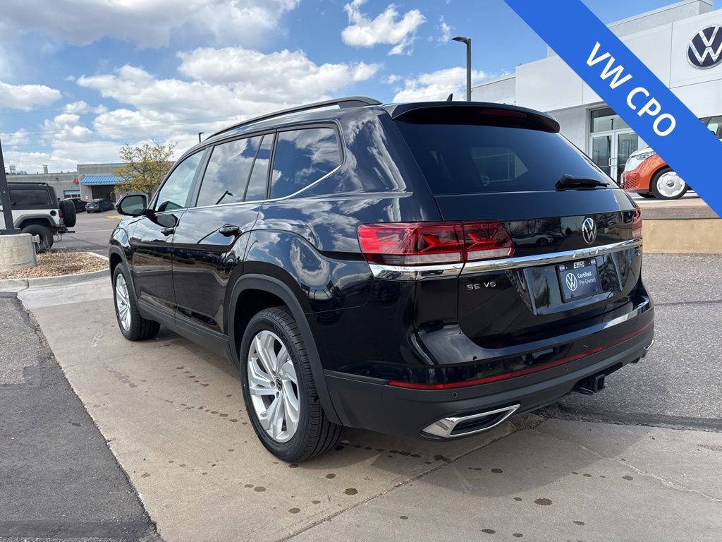 Certified 2023 Volkswagen Atlas SE w/ Panoramic Sunroof Package AWD/4WD image 3