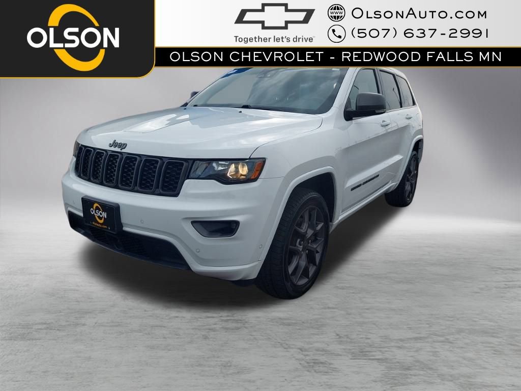 Used 2021 Jeep Grand Cherokee Limited w/ Quick Order Package 2GK 80th