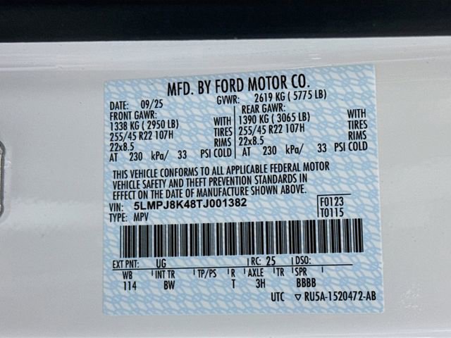 New 2026 Lincoln Nautilus Reserve w/ Jet Appearance Package image 34