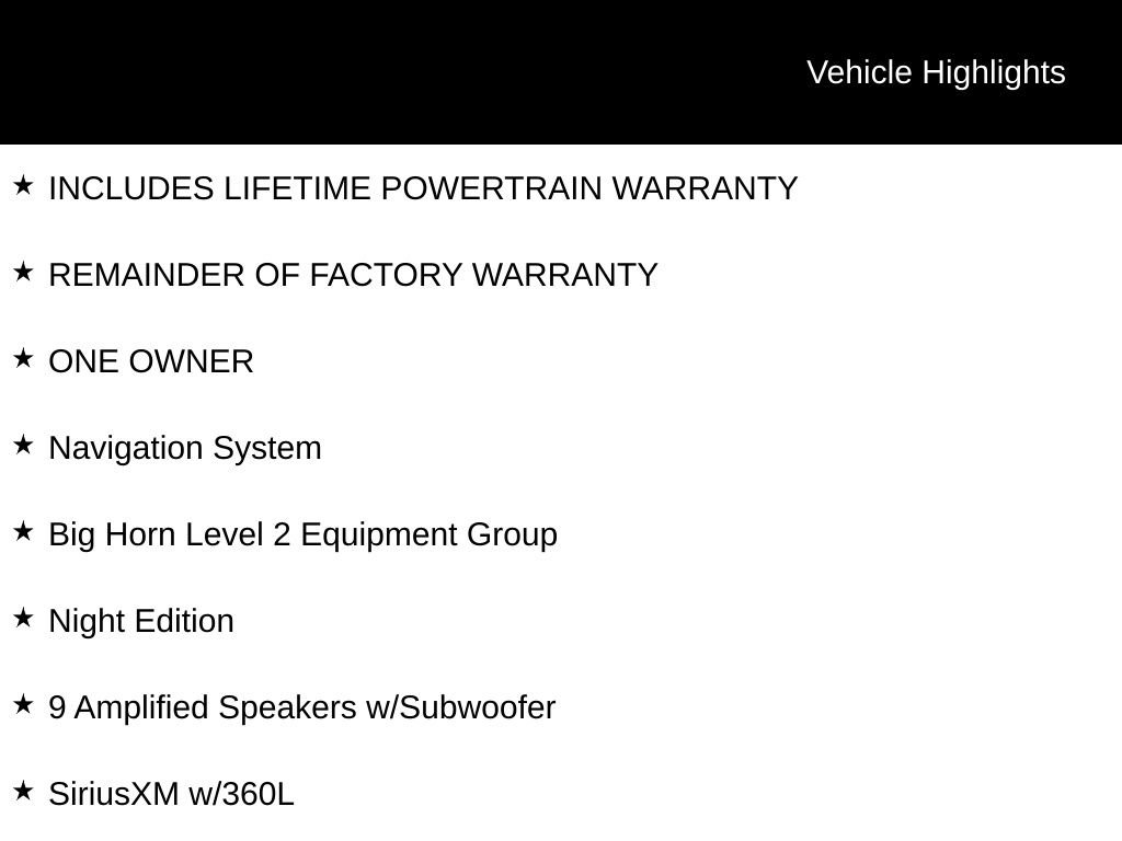 Used 2025 RAM 1500 Big Horn AWD/4WD image 10