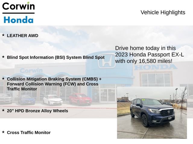 Used 2023 Honda Passport EX-L image 6