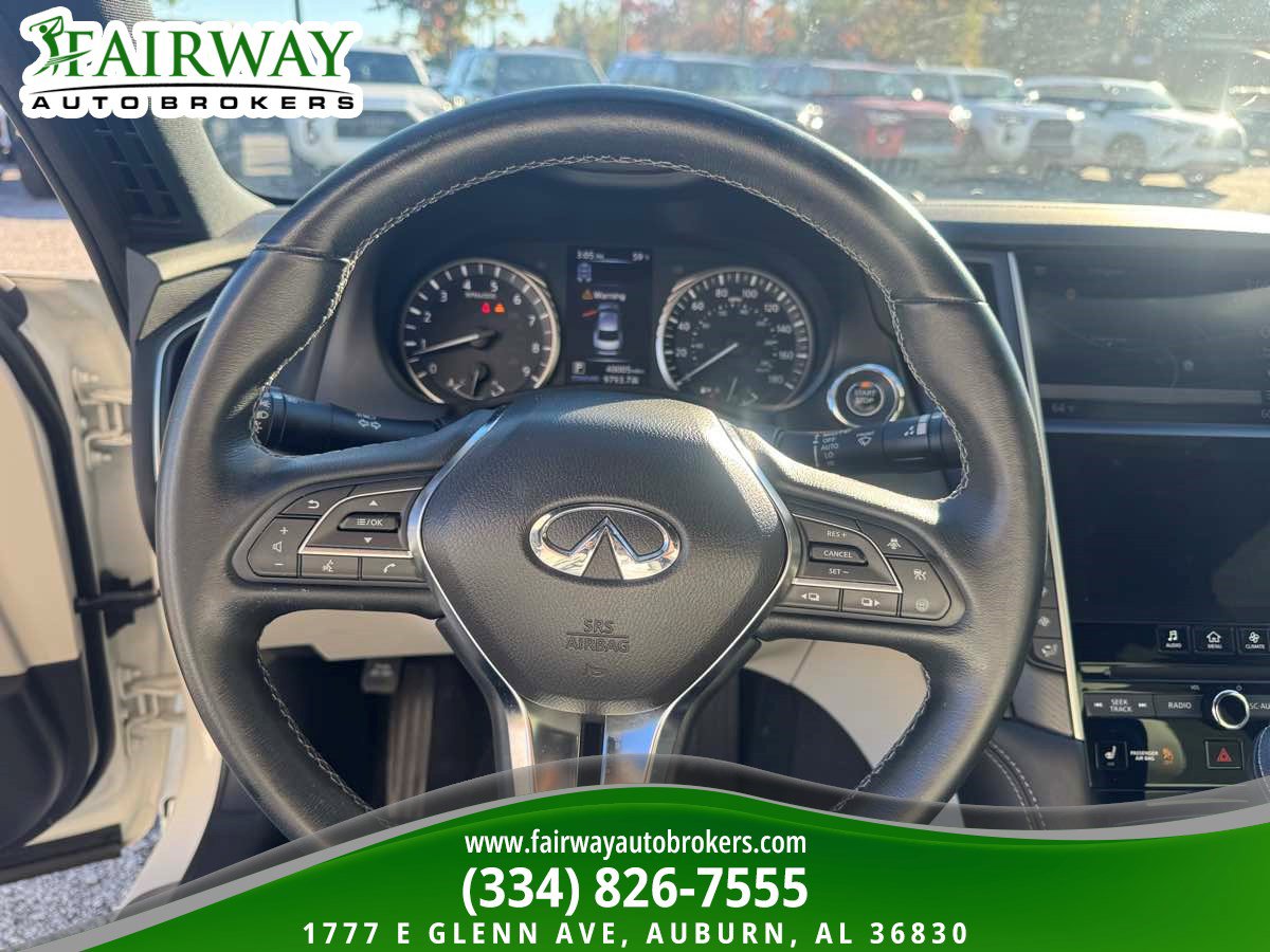 Used 2022 INFINITI Q50 Sensory image 17
