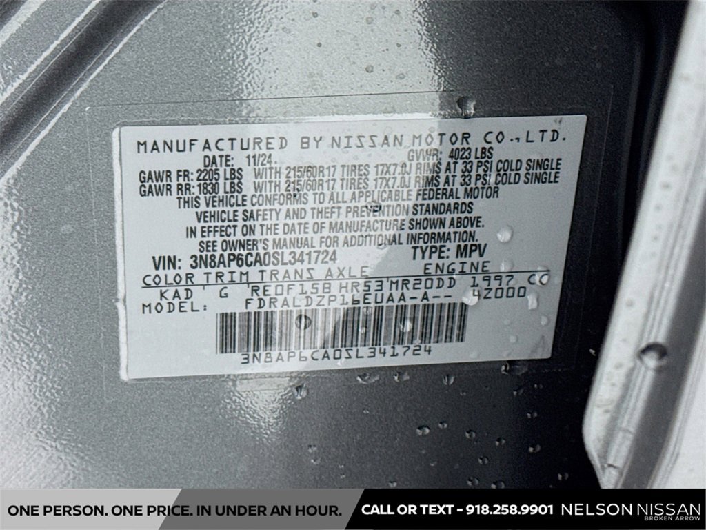 Certified 2025 Nissan Kicks SV w/ SV Premium Package image 31