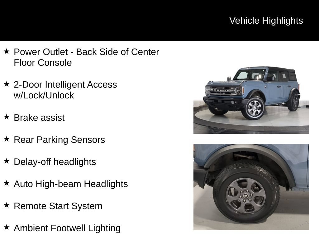 Used 2023 Ford Bronco Big Bend AWD/4WD image 19