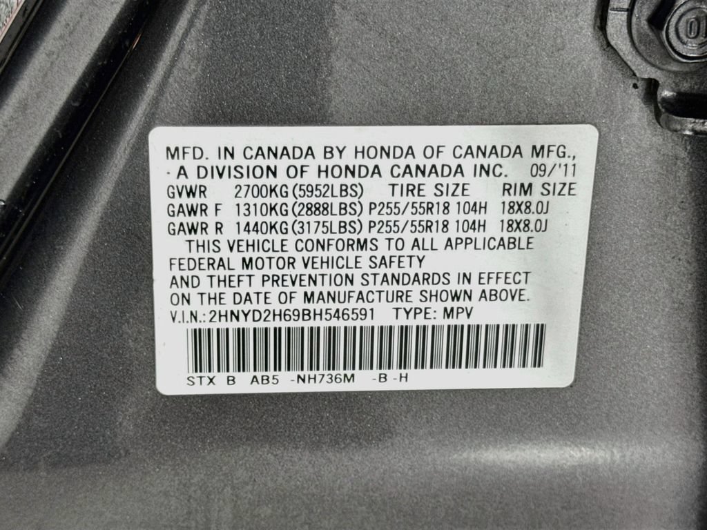 Used 2011 Acura MDX w/ Technology Package AWD/4WD image 27