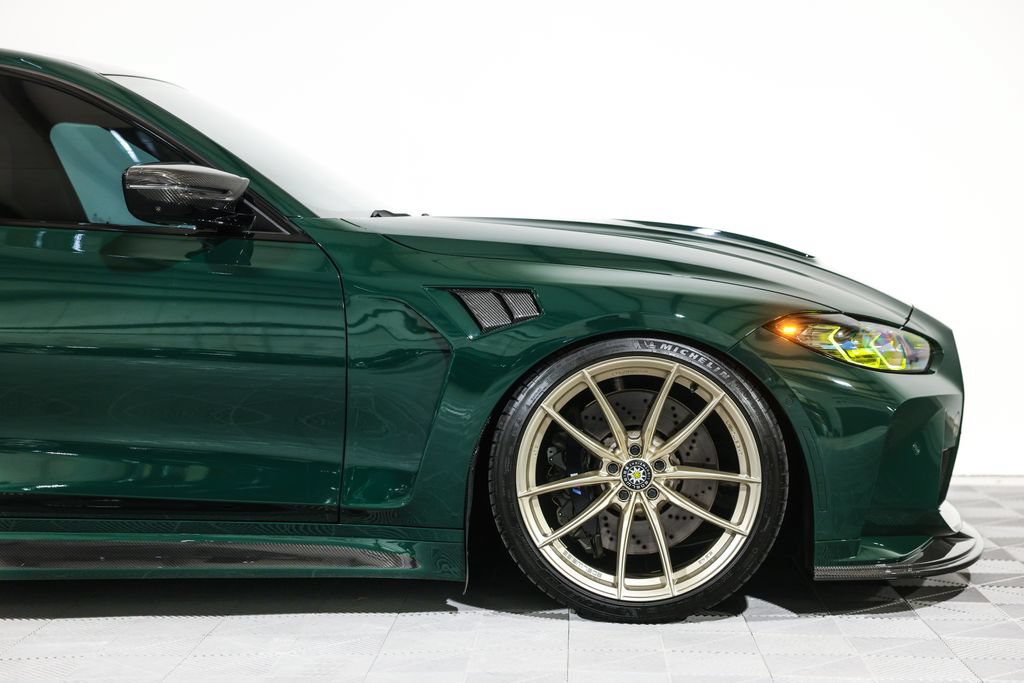 Used 2024 BMW M3 w/ Parking Assistance Package RWD image 3