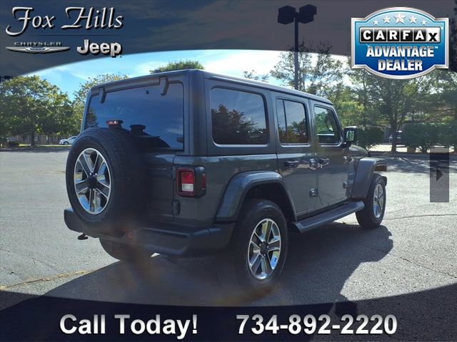 Used 2020 Jeep Wrangler Unlimited Sahara w/ Cold Weather Group image 9
