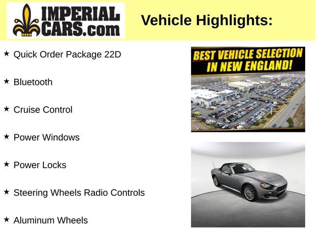 Used 2017 FIAT 124 Spider Classica image 3