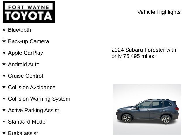 Used 2024 Subaru Forester Premium AWD/4WD image 7