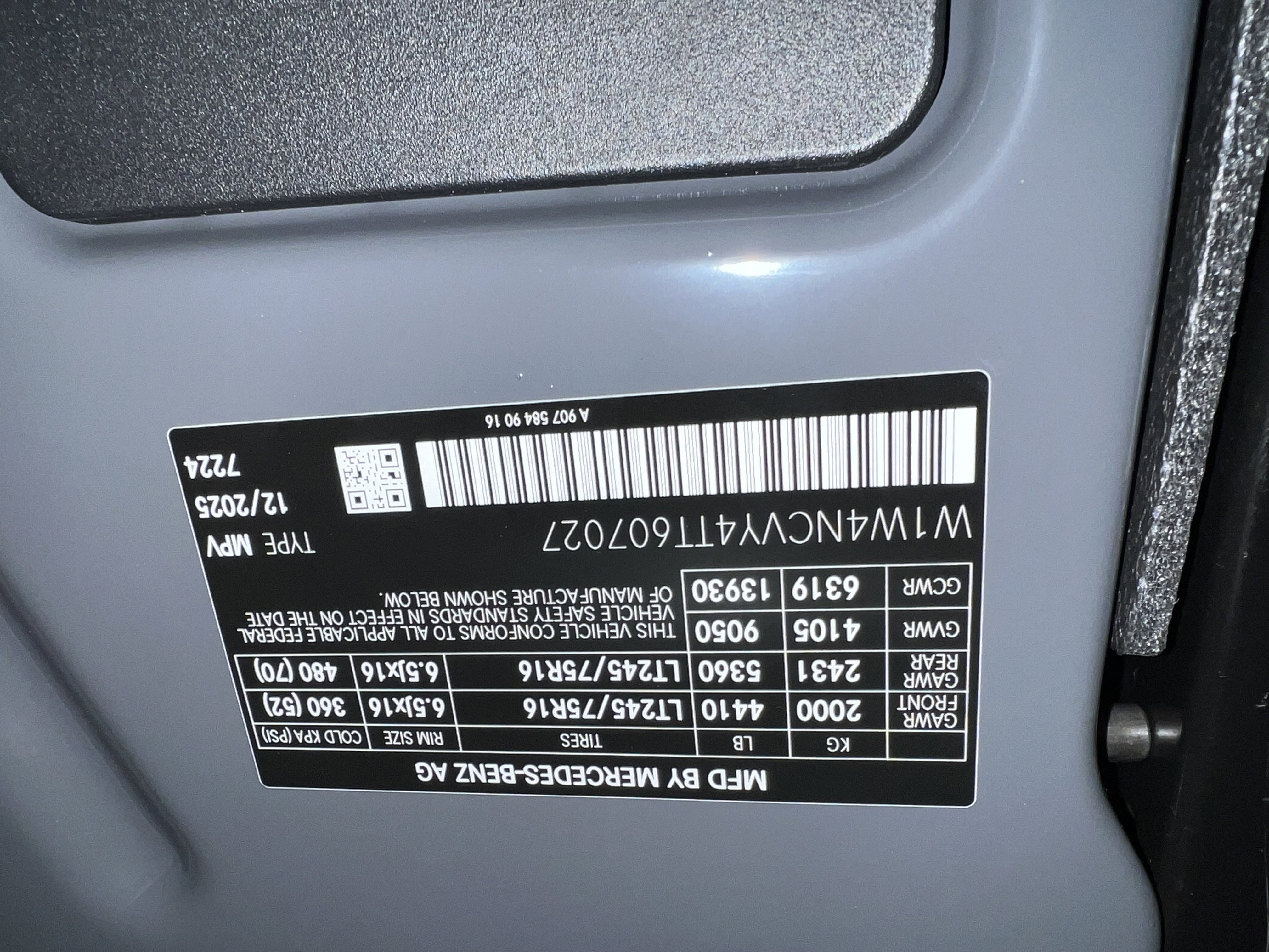 New 2026 Mercedes-Benz Sprinter 2500 image 28