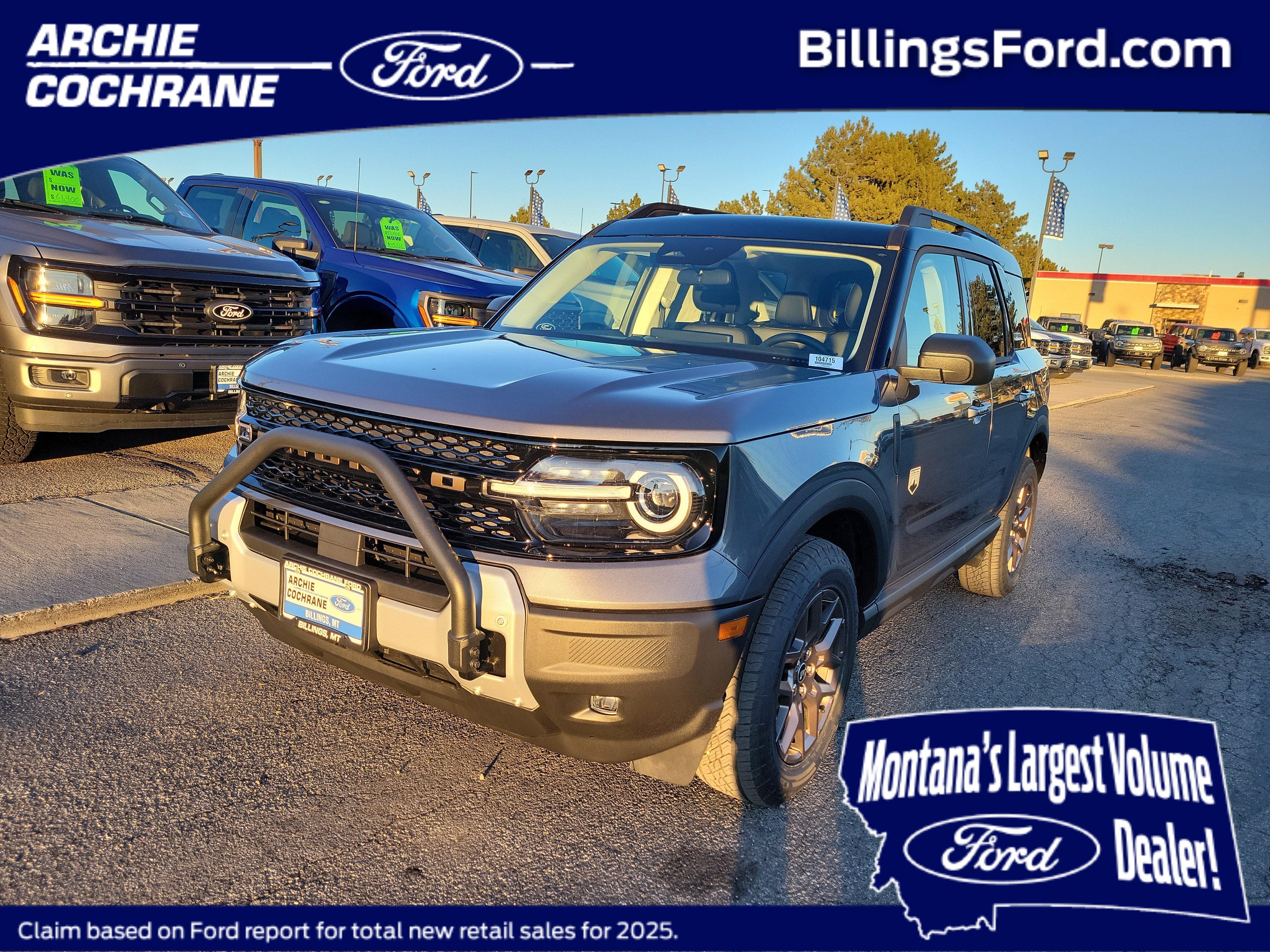 New 2026 Ford Bronco Sport Big Bend w/ Convenience Package AWD/4WD image 1