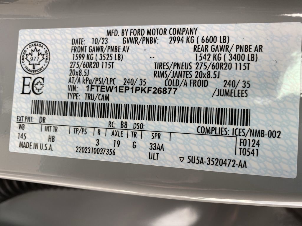 Certified 2023 Ford F150 Lariat image 56