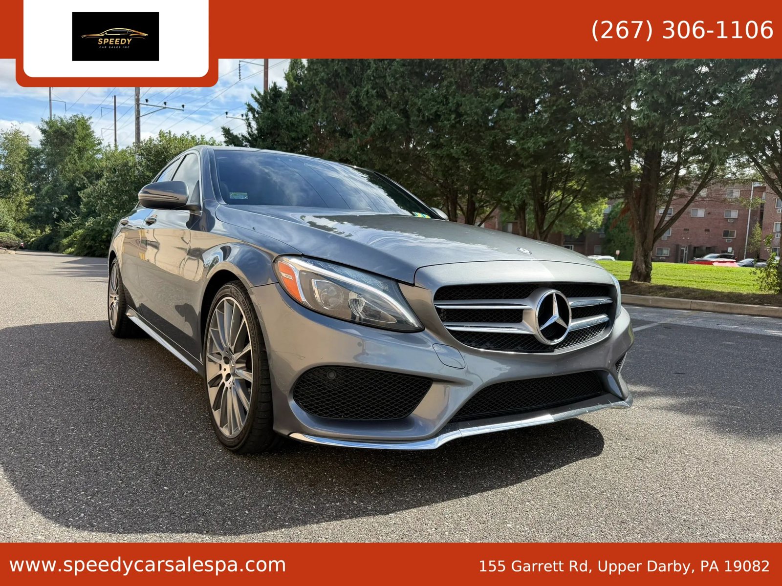 Used 2017 Mercedes-Benz C 300 Sedan w/ Premium 2 Package image 1