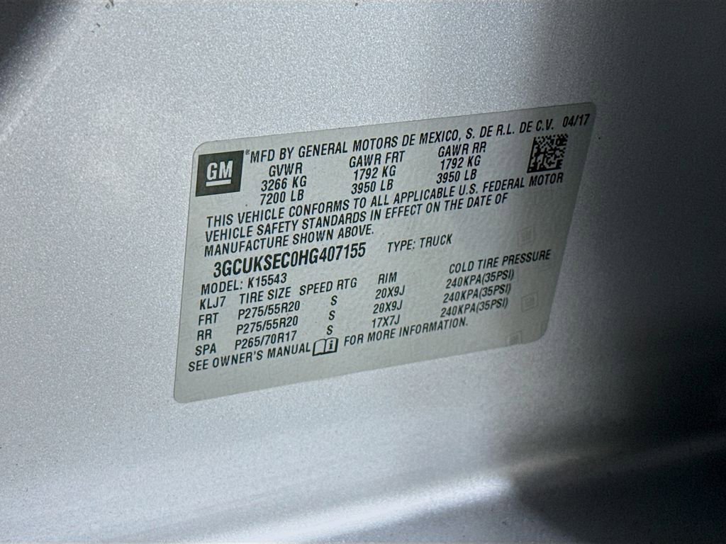 Used 2017 Chevrolet Silverado 1500 LTZ Z71 w/ LTZ Plus Package image 38