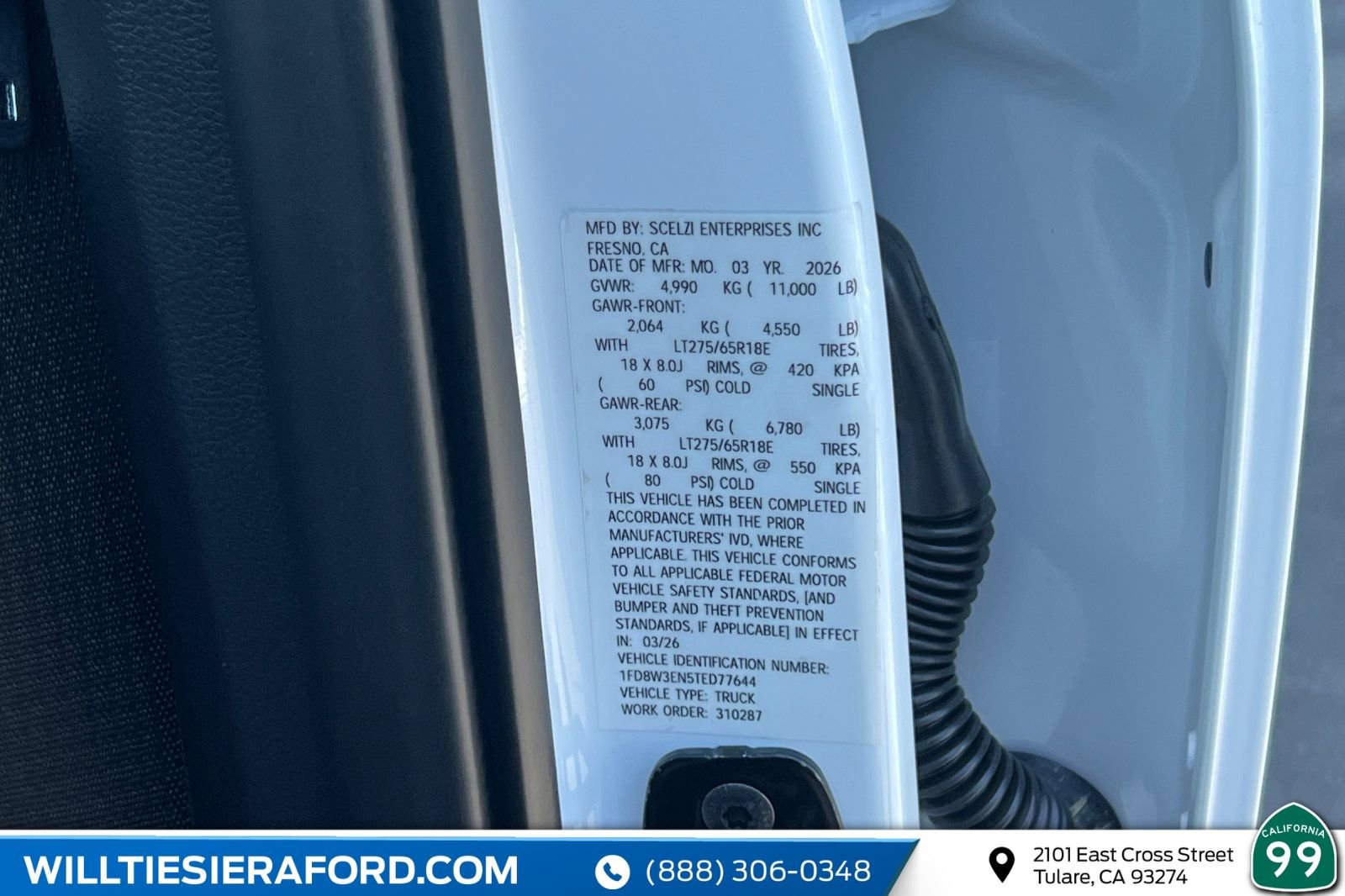 New 2026 Ford F350 XL w/ XL Chrome Package image 25