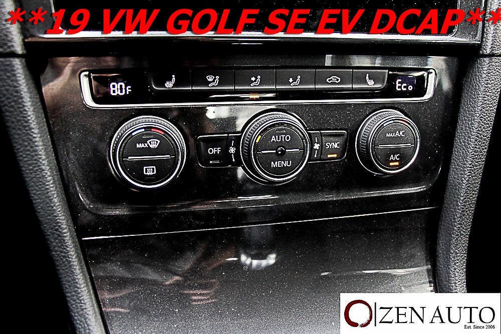 Used 2019 Volkswagen e-Golf SE w/ Driver Assistance Package image 20