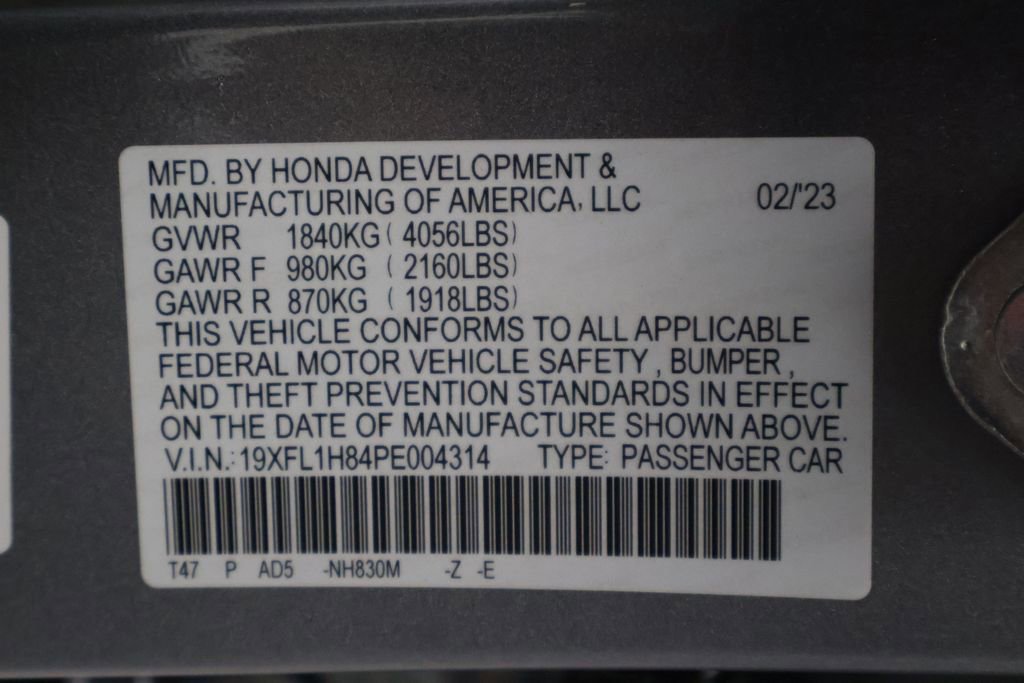 Used 2023 Honda Civic Sport Touring image 17