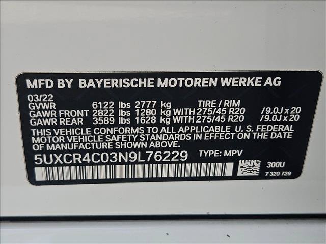 Used 2022 BMW X5 sDrive40i w/ M Sport Package RWD image 23