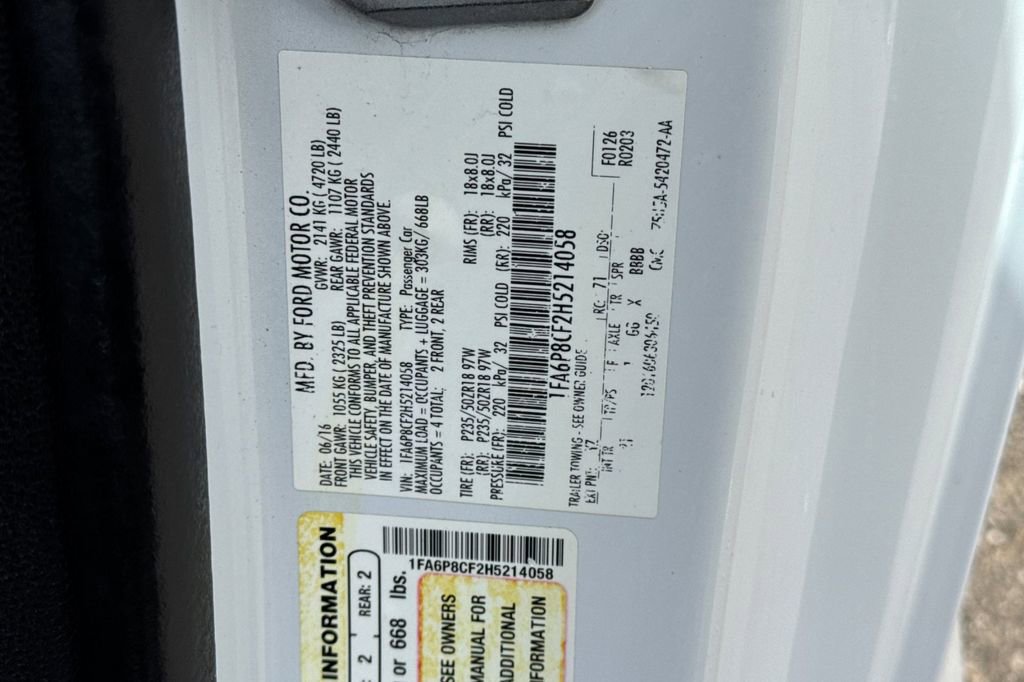 Used 2017 Ford Mustang GT RWD image 28