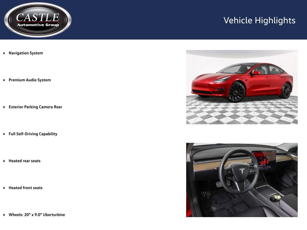 Used 2023 Tesla Model 3 Performance image 3